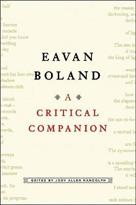 Eavan Boland: A Critical Companion 0393332047 Book Cover