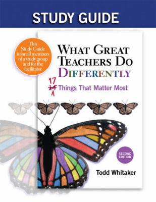 Study Guide: What Great Teachers Do Differently... 1596672056 Book Cover