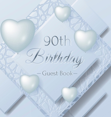 90th Birthday Guest Book: Keepsake Gift for Men... 8395819471 Book Cover