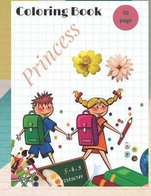 Princess Coloring Book: Pretty Princesses Color... B08NDT5M2R Book Cover