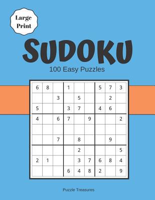 Sudoku Large Print 100 Easy Puzzles: Beginners ... [Large Print] 1072959259 Book Cover