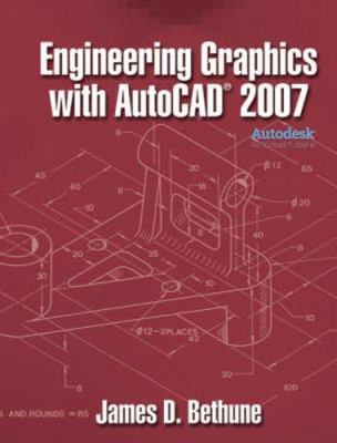 Engineering Graphics with AutoCAD 0132389428 Book Cover