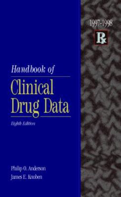 Handbook of Clinical Drug Data 0838535615 Book Cover