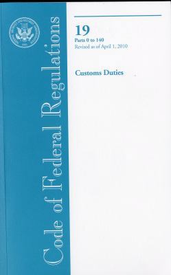 Customs Duties 0160853710 Book Cover