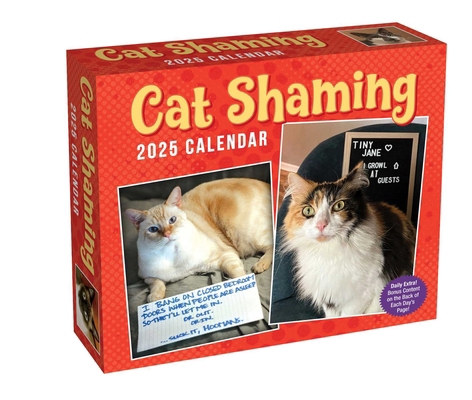 Cat Shaming 2025 Day-To-Day Calendar 1524889318 Book Cover