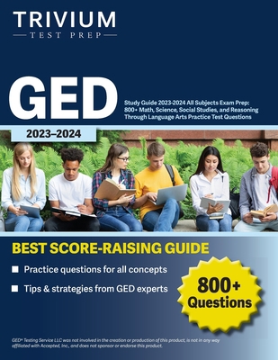 GED Study Guide 2023-2024 All Subjects Exam Pre... 1637982593 Book Cover