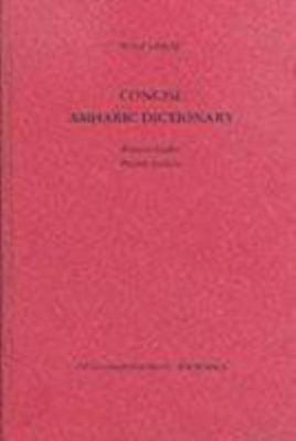 Concise Amharic Dictionary: Amharic-English / E... [German] 3447017295 Book Cover