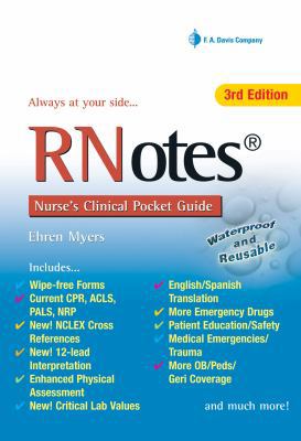 Rnotes(r): Nurse's Clinical Pocket Guide B0042EWHLK Book Cover