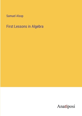 First Lessons in Algebra 3382333066 Book Cover