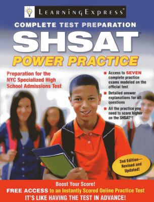 SHSAT: Power Practice 1576859592 Book Cover