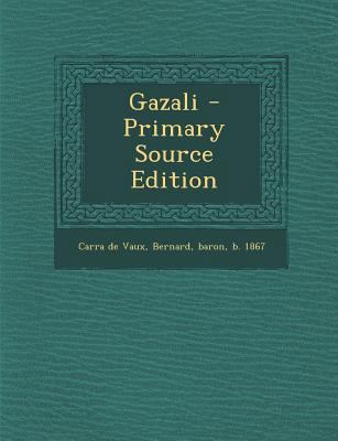 Gazali [French] 1294037900 Book Cover