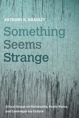 Something Seems Strange: Critical Essays on Chr... 149828390X Book Cover
