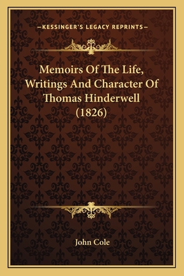 Memoirs Of The Life, Writings And Character Of ... 1166289672 Book Cover