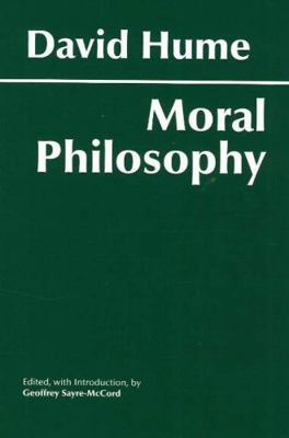 Hume: Moral Philosophy (Hackett Classics) 0872206009 Book Cover