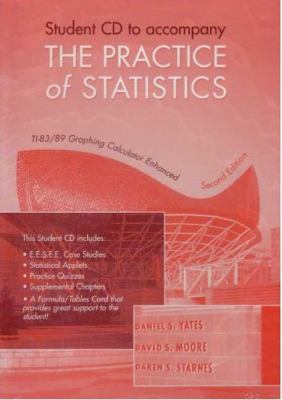 The Practice of Statistics Student CD-ROM and F... 0716793997 Book Cover