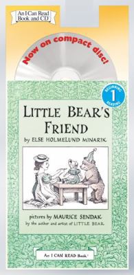 Little Bear's Friend [With CD] 0060786892 Book Cover