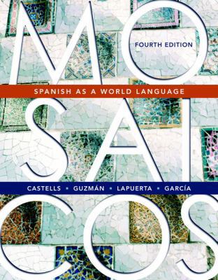Mosaicos: Spanish as a World Language (Large Pr... [Large Print] B002LU3BOY Book Cover