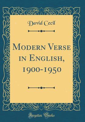 Modern Verse in English, 1900-1950 (Classic Rep... 0483776092 Book Cover