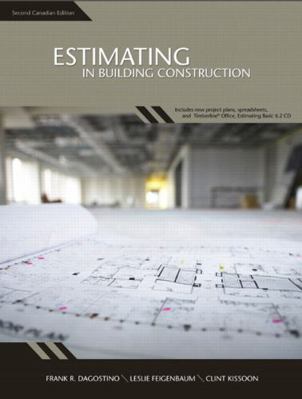 Estimating in Building Construction, Second Can... 0132231379 Book Cover