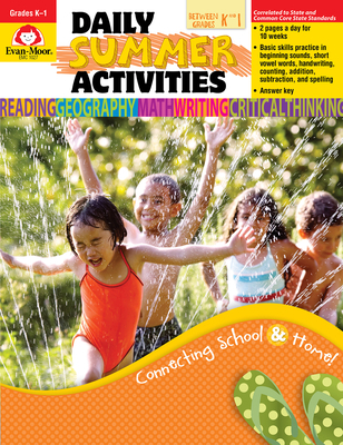 Daily Summer Activities Moving from Kindergarte... 1557997659 Book Cover