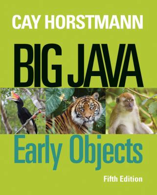 Big Java: Early Objects 1118431111 Book Cover