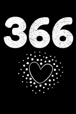 366: 2020: 366 Page Blank Lined Journal For Dai... 1672554594 Book Cover