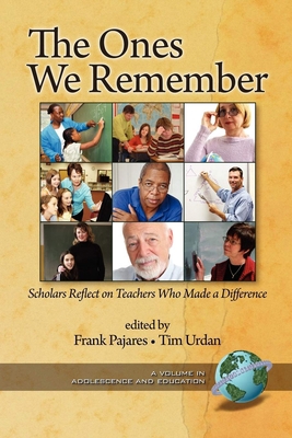 The Ones We Remember: Scholars Reflect on Teach... 1593119437 Book Cover