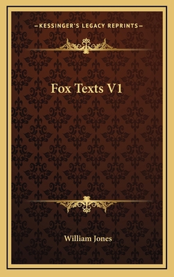 Fox Texts V1 1163573000 Book Cover