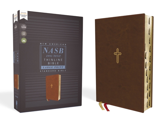 Nasb, Thinline Bible, Large Print, Leathersoft,... [Large Print] 031045638X Book Cover