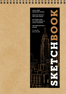 Sketchbook 7 X 10 FlipTop Landscape Kraft Spira... 1454931485 Book Cover