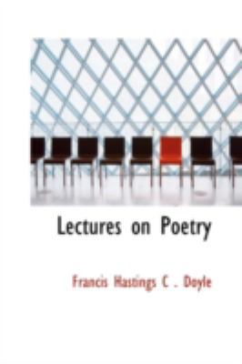 Lectures on Poetry 0559193955 Book Cover