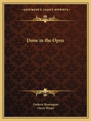 Done in the Open 1162769386 Book Cover