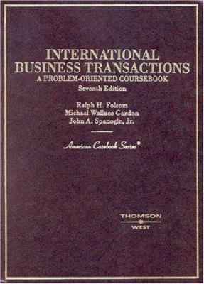 International Business Transactions: A Problem-... 0314152814 Book Cover