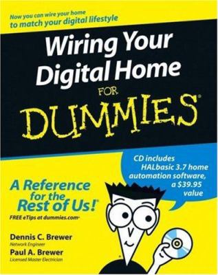 Wiring Your Digital Home For Dummies 047191830X Book Cover