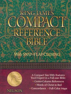 Compact Reference Bible With Snap-flap Closing 0840707584 Book Cover