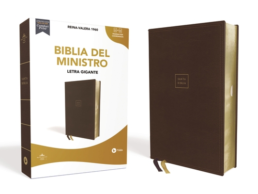 Rvr60, Biblia del Ministro, Letra Gigante, Leat... [Spanish] [Large Print] 0829770615 Book Cover