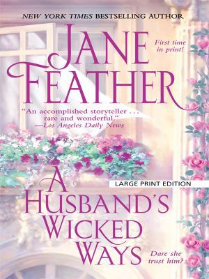 A Husband's Wicked Ways (Thorndike Press Large ... [Large Print] 1410414442 Book Cover