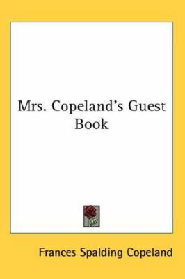 Mrs. Copeland's Guest Book 0548064199 Book Cover