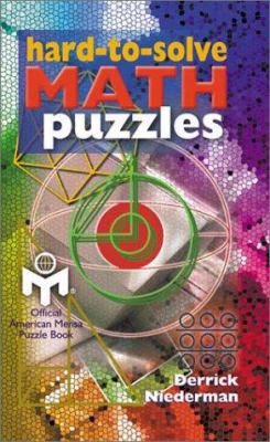 Hard-To-Solve Math Puzzles 0806958693 Book Cover