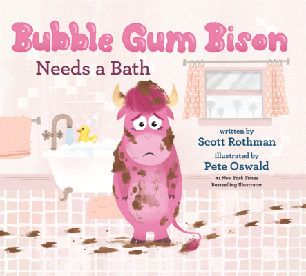 Bubble Gum Bison Needs a Bath B0GMZJ27NS Book Cover