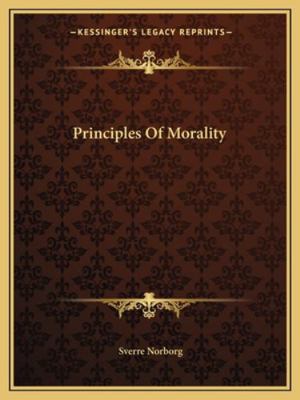 Principles Of Morality 1163157228 Book Cover