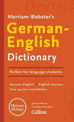 Merriam-Webster's German-English Dictionary [German] 0877792577 Book Cover