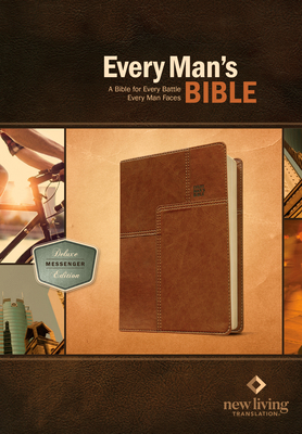 Every Man's Bible-NLT Deluxe Messenger 1414381085 Book Cover
