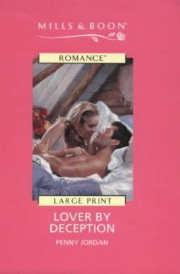 Lover by Deception [Large Print] 0263162060 Book Cover