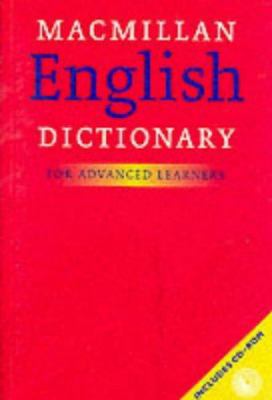 MacMillan English Dictionary : For Advanced Lea... 0333968476 Book Cover