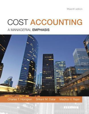 Cost Accounting with MyAccountingLab Code Packa... 0133803813 Book Cover