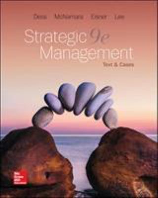 Strategic Management: Text and Cases 1259813959 Book Cover