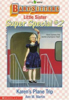 Karen's Plane Trip (Baby-Sitters Little Sister ... 059044834X Book Cover
