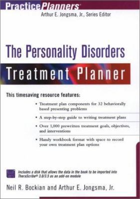 The Personality Disorders Treatment Planner [Wi... 0471394041 Book Cover