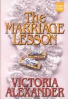 The Marriage Lesson [Large Print] 1587241315 Book Cover